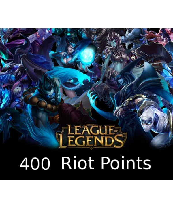 League of Legends 400 RP Prepaid Card TURKEY Key 
